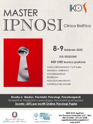Master in Ipnosi Clinica Bioetica